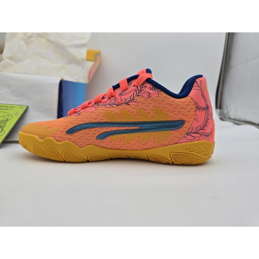 Puma Stewie 3 Dawn in 'Cuseyellow sizzle-fluro peach Womens 7 New In Box - Picture 4 of 16
